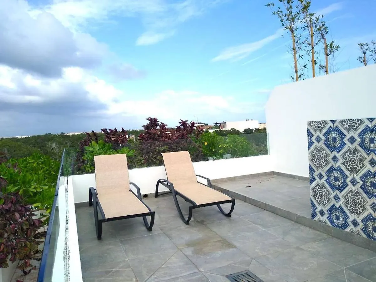 Private Roof W Plunge Pool Brand New 2 Bedroom Penthouse For 6 Sleeps Tulum 0*,